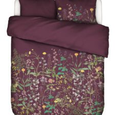 Essenza Augustina Dekbedovertrek Mauve wine 2p set 240x220+2/60x70