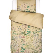 Essenza Augustina Dekbedovertrek Yellow straw 1p set 140x220+60x70