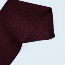 Mind the Maker Organic Ribbing MULBERRY, boordtricot, verwachte levering augustus 2026