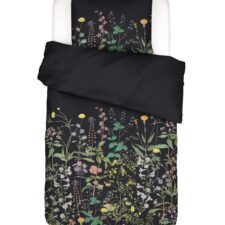 Essenza Augustina Dekbedovertrek Antraciet 1p set 140x220+60x70