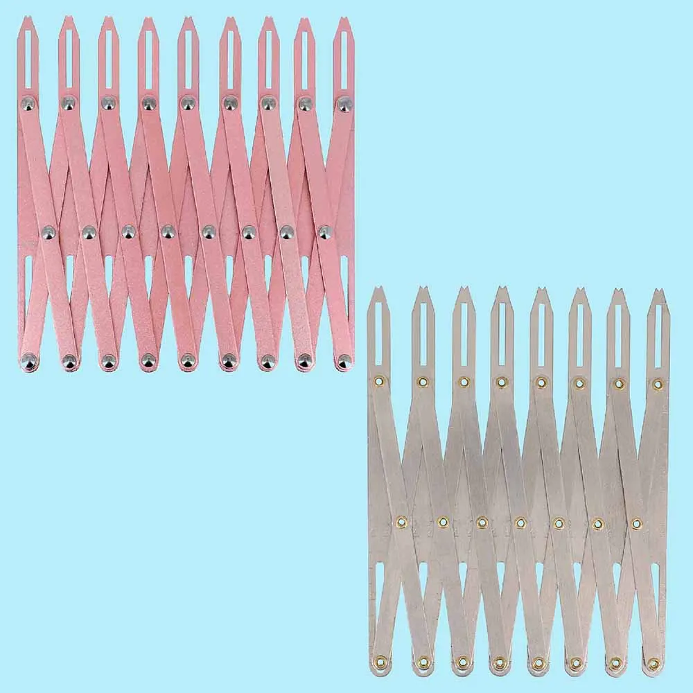 Bohin Knopenverdeler alum. roze tot 9 knopen 16x8cm - 1st - Afbeelding 6