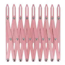Bohin Knopenverdeler alum. roze tot 9 knopen 16x8cm - 1st