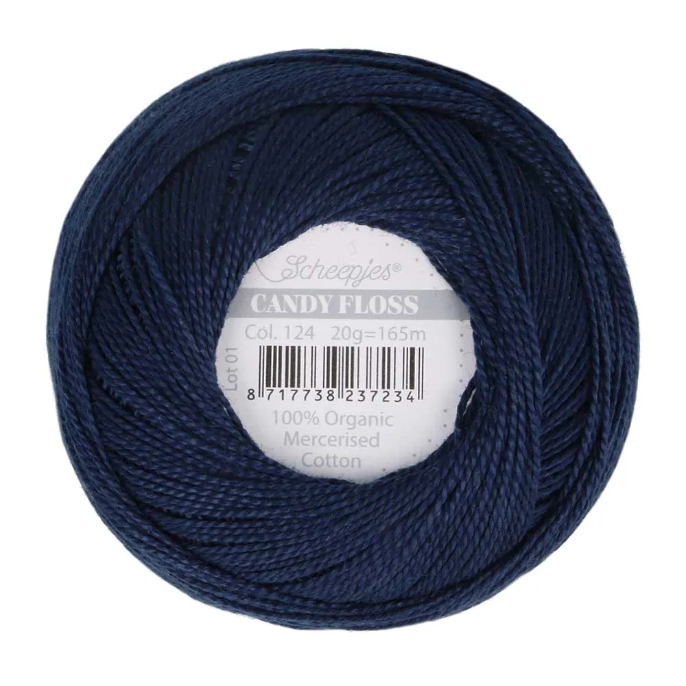Scheepjes Candy Floss 20gr - 124 Ultramarine