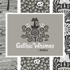Cloud9 Gothic Whimsy Ornaments | Red/White ,verwachte levering augustus 2026 - Afbeelding 2