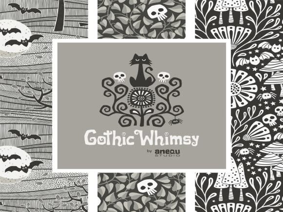 Cloud9 Gothic Whimsy Ornaments | Red/White ,verwachte levering augustus 2026 - Afbeelding 2
