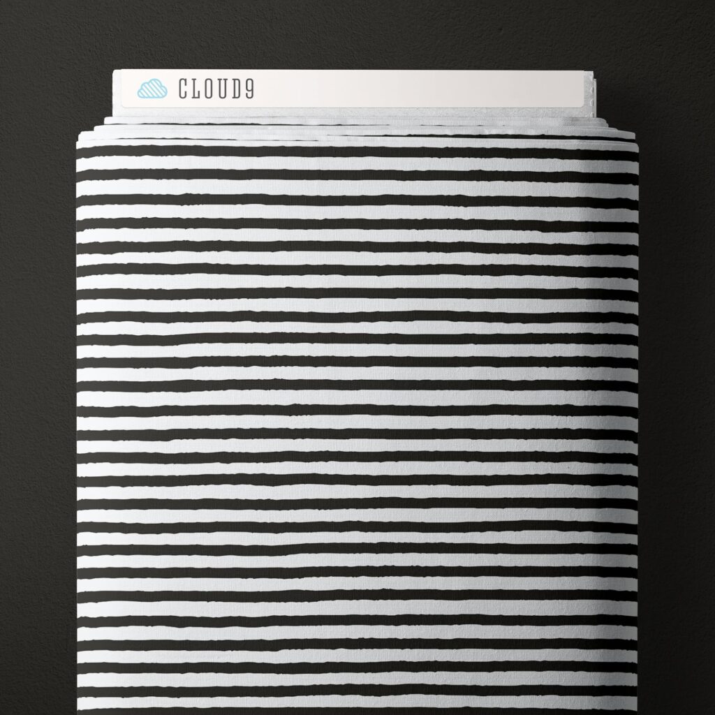 Cloud9 Gothic Whimsy - Stripes | Black/White,verwachte levering augustus 2026 - Afbeelding 3