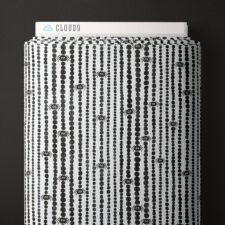 Cloud9 Gothic Whimsy - Spiders Stripes | White/Black, verwachte levering augustus 2026 - Afbeelding 3