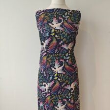Hazeltjes Forest Dragons Rainbow Navy, organic summersweat - Afbeelding 8