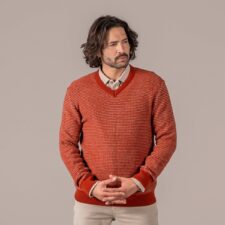Living Crafts PIERCE | Brick Pullover maat M