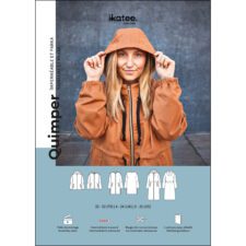 Ikatee Naaipatroon QUIMPER women's parka paper sewing pattern | 32-52