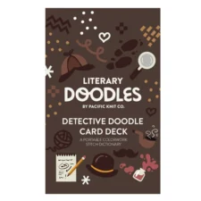 Pacific Knit Co.  Detective Doodle Card Deck (Literary Foil Pack), verwachte levering september 2026