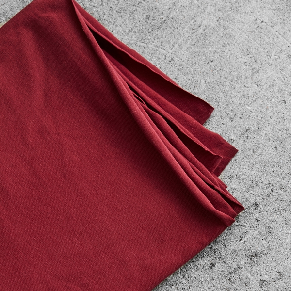 Mind the Maker Organic Jersey RED, SINGLE STRETCH JERSEY, verwachte levering juli 2026