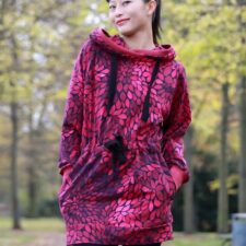 Astrokatze ColorLeaves MINI mono rosenrot jersey, verwachte levering eind september 2026 - Afbeelding 3