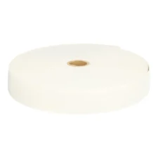 Niet bio!  Stevig elastiek wit 30mm - 25 meter