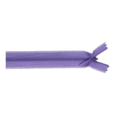 Blinde rits 40 cm Paars