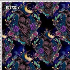 Hazeltjes Whimsical Raven Blue jersey, verwachte levering januari 2027 - Afbeelding 2