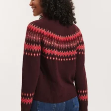 Tranquillo - Leonaa Knit Cardigan - Winetasting maat L , verwachte levering eind augustus 2026 - Afbeelding 2