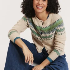 Tranquillo - Leonaa Knit Cardigan - off-white -  maat L , verwachte levering eind augustus 2026 - Afbeelding 2