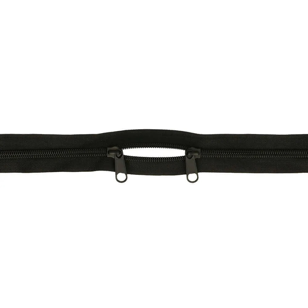 Rugzakrits met twee schuivers 100cm -zwart- 580