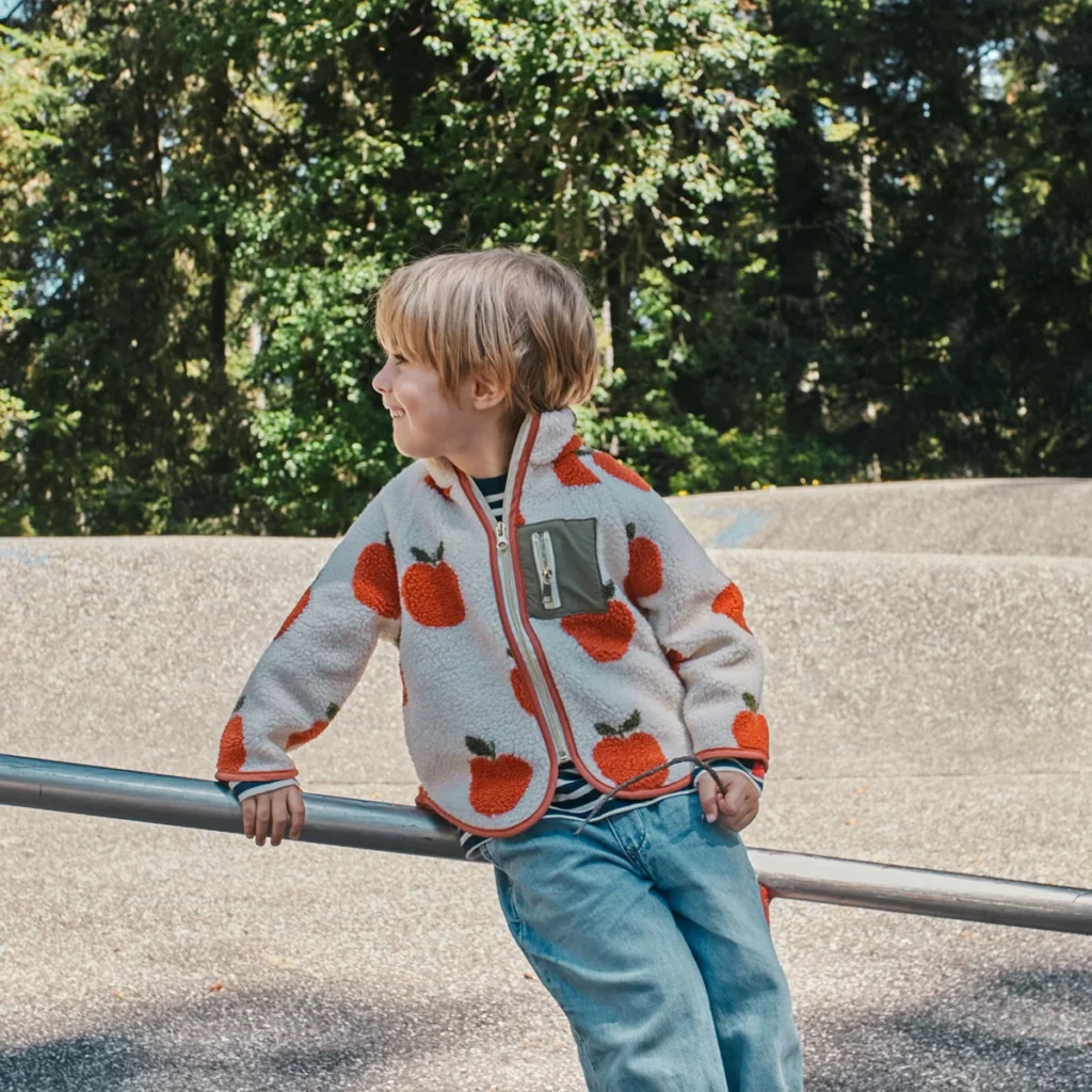 Ikatee Naaipatroon NAGANO - children's zip-up jacket - 3/12y , verwachte levering september 2026 - Afbeelding 3