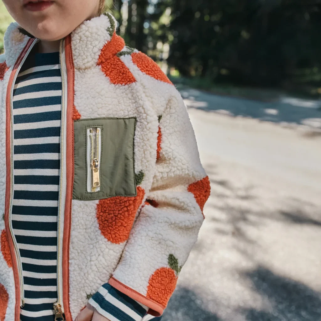 Ikatee Naaipatroon NAGANO - children's zip-up jacket - 3/12y , verwachte levering september 2026 - Afbeelding 4