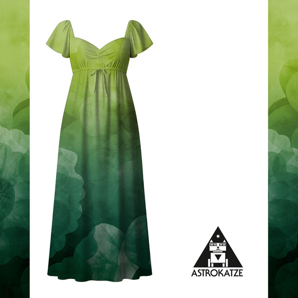 Let op, niet bio! Astrokatze Dahlia Maxima - lovely green - Modaljersey, verwachte levering eind september 2026 - Afbeelding 3